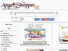 Tablet Screenshot of angelshoppes.com